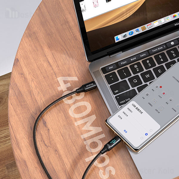 کابل Mcdodo CA-1100 Digital HD Type C To Type C PD Data cable 100W 1.2m
