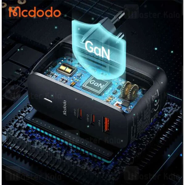شارژر دیواری مک دودو Mcdodo CH-0291 GaN Dual Type-C USB توان 65 وات
