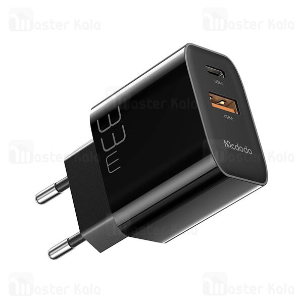 شارژر دیواری مک دودو Mcdodo CH-0921 PD Type C USB توان 33 وات