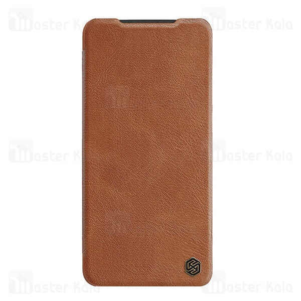 قاب محافظ لنز چرمی Nillkin Qin Pro Leather Case Samsung Galaxy A53 5G Sliding Cover