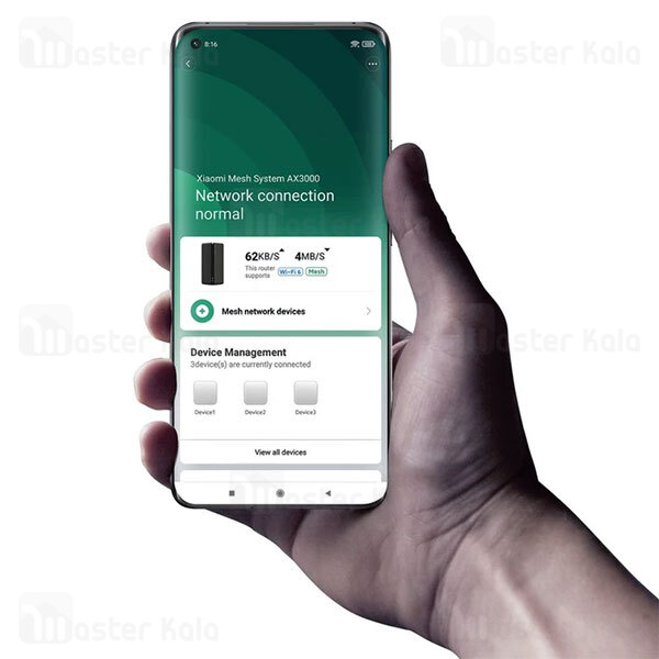 شبکه مش دوبانده شیائومی Xiaomi Mesh System AX3000 RA82 WiFi 6 5GHz / 2.4GHz