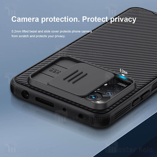 گارد محافظ دوربین Xiaomi Redmi Note 11 Pro Global / Note 11 Pro 5G Nillkin CamShield Pro Case