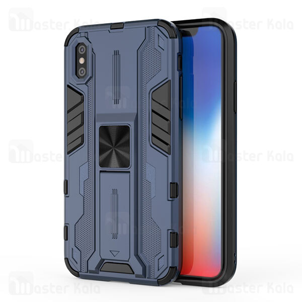 گارد ضد ضربه استند دار آیفون Apple iPhone XS Max SuperSonic Shockproof Protective Case