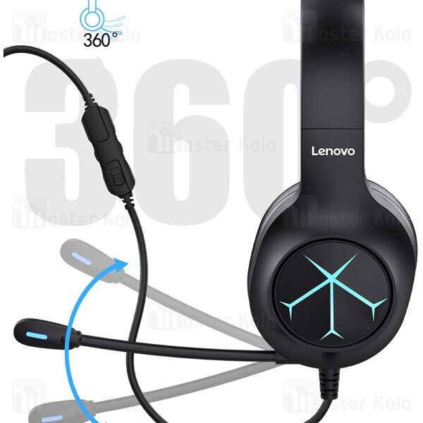 هدفون سیمی گیمینگ لنوو Lenovo ThinkPlus G60A Wired RGB Gaming Headphone