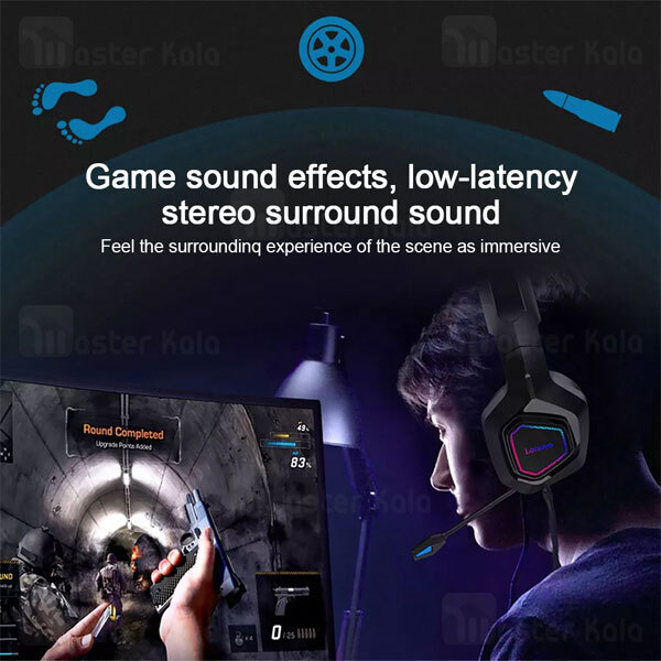 هدفون سیمی گیمینگ لنوو Lenovo Thinkplus G50A RGB Adjustable Gaming Headset