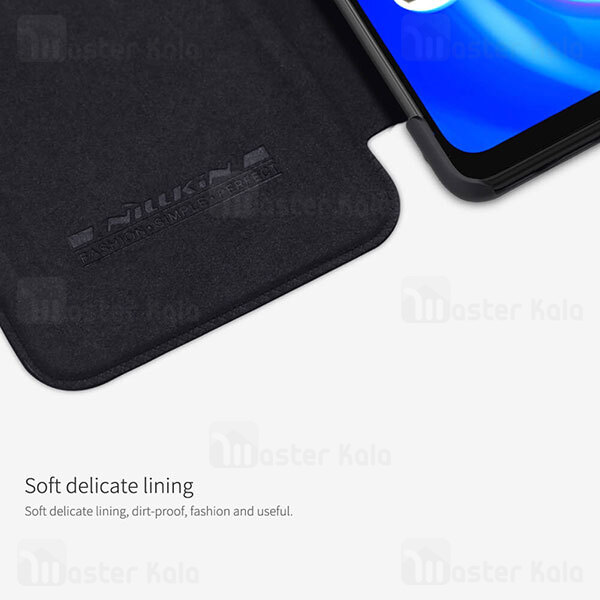 کیف چرمی نیلکین شیائومی Xiaomi Redmi Note 11 Nillkin Qin Leather Case