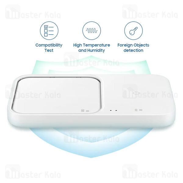 شارژر وایرلس اصلی سامسونگ Samsung Duo EP-P5400BBEGEU توان 15 وات
