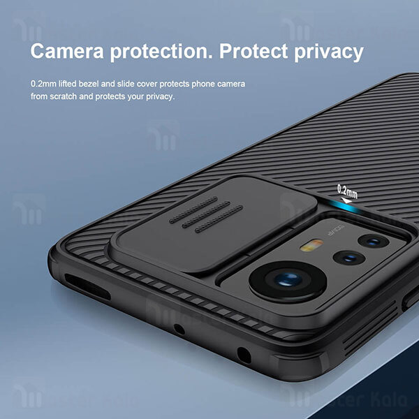 قاب محافظ Xiaomi 12 / 12X / 12S Nillkin CamShield Pro Case دارای محافظ دوربین