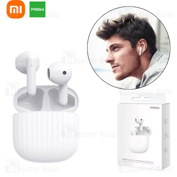 هندزفری بلوتوث دوگوش شیائومی Xiaomi MIIIW Conch True Wireless Earphone MWTW04