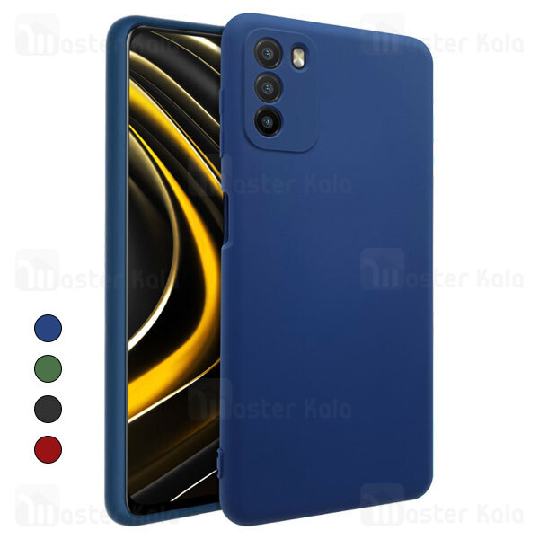 گارد سیلیکونی Xiaomi Poco M3 Silicone TPU Case Cover