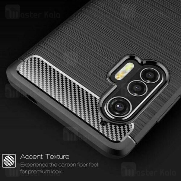 قاب فیبر کربنی موتورولا Motorola Edge Plus Rugged Armor Fiber Carbon