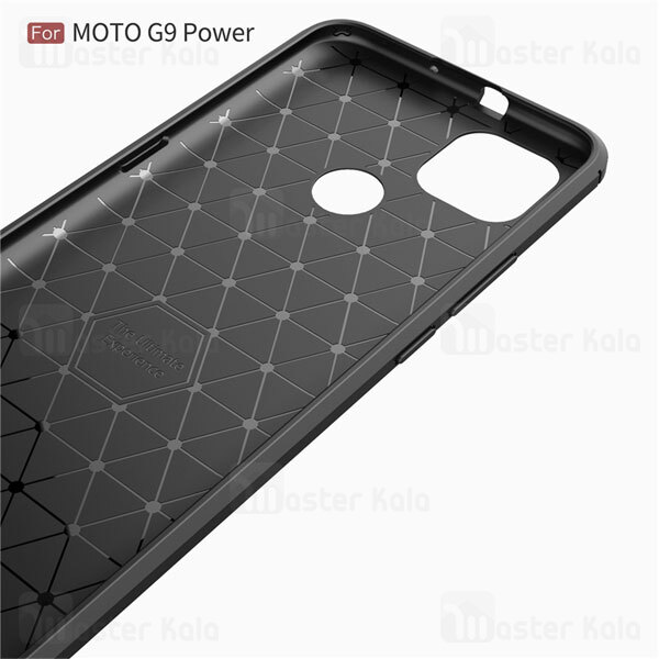 قاب فیبر کربنی موتورولا Motorola Moto G9 Power Rugged Armor Fiber Carbon