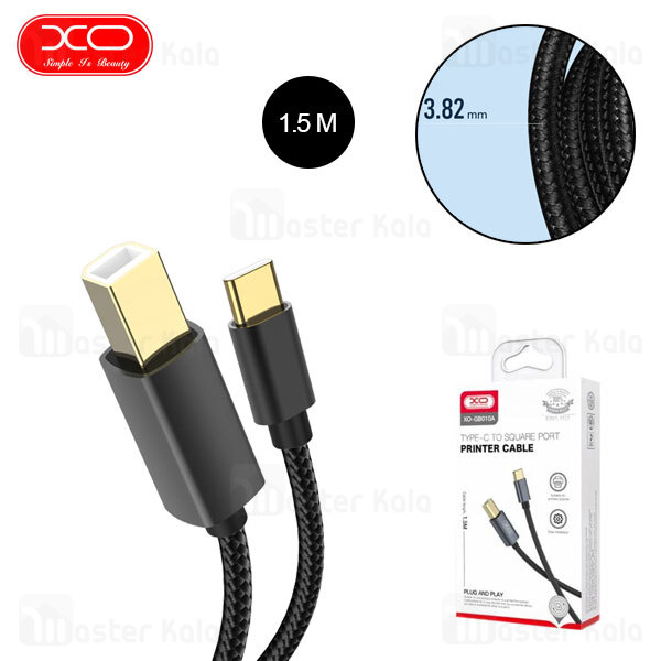 کابل پرینتر Type C ایکس او XO GB010B طول 1.5 متر