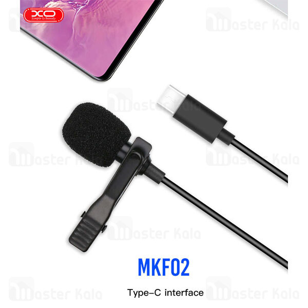 میکروفون سیم دار Type C ایکس او XO MKF-02 طول 2 متر