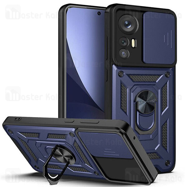 گارد محافظ ضد ضربه انگشتی Xiaomi 12 Pro SHUNIJA Case دارای محافظ دوربین