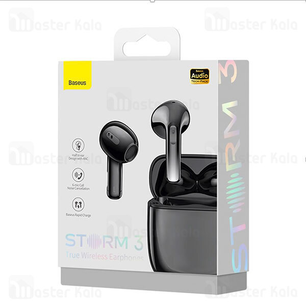 هندزفری بلوتوث دوگوش بیسوس Baseus Storm 3 NGTW140101