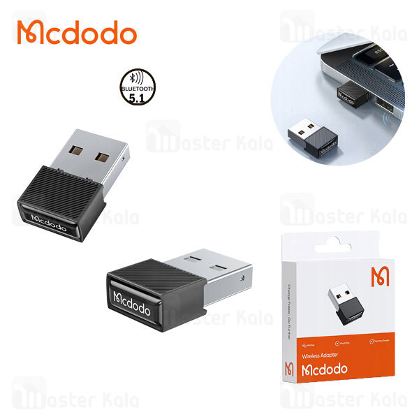 دانگل بلوتوث USB مک دودوMcdodo OT-1580 Wireless Bluetooth Adapter