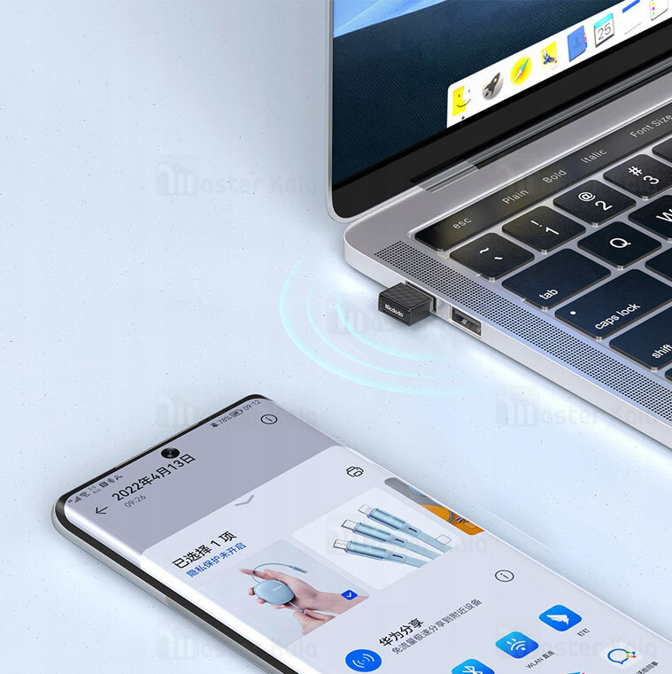 دانگل بلوتوث USB مک دودوMcdodo OT-1580 Wireless Bluetooth Adapter