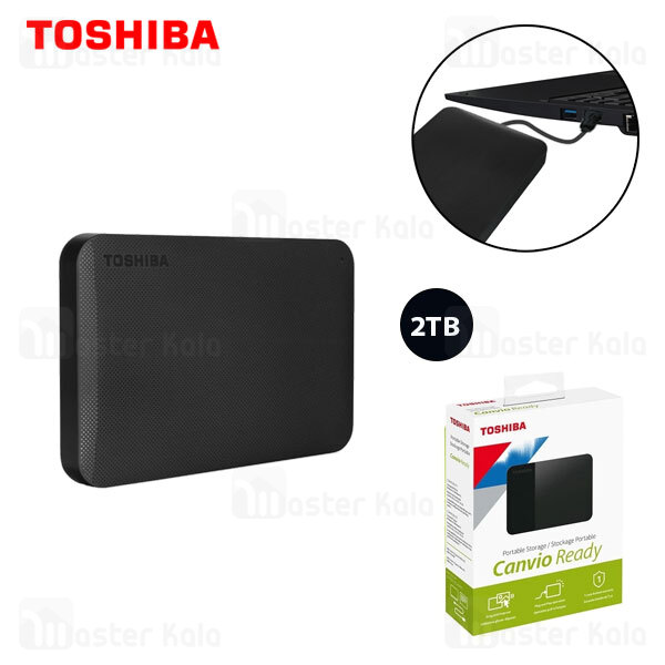 هارد اکسترنال توشیبا Toshiba Canvio Ready ظرفیت 2 ترابایت