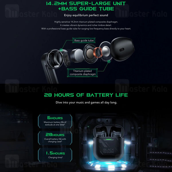 هندزفری بلوتوث دوگوش شیائومی Xiaomi Black Shark JoyBuds