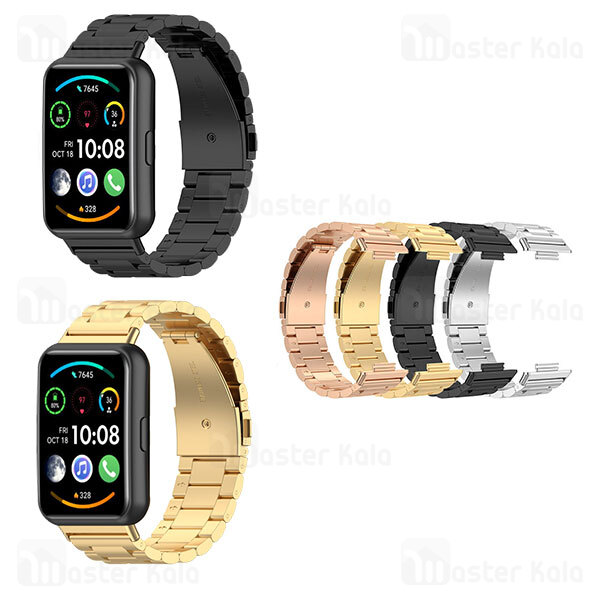بند فلزی دستبند سلامتی هواوی Huawei Watch Fit 2 Bead 3 Wrist Strap
