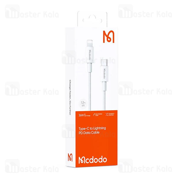 کابل لایتنینگ به Type C مک دودو Mcdodo CA-2761 طول 1.2 متر توان 36 وات