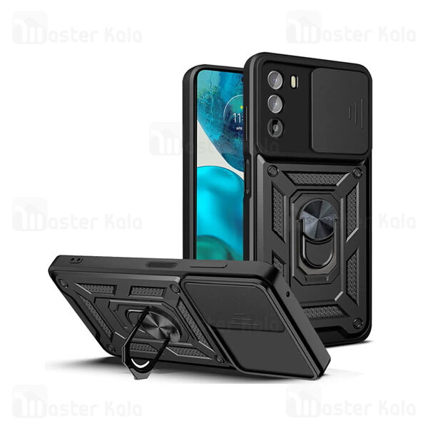 گارد محافظ ضد ضربه انگشتی Motorola G52 SHUNIJA Case دارای محافظ دوربین