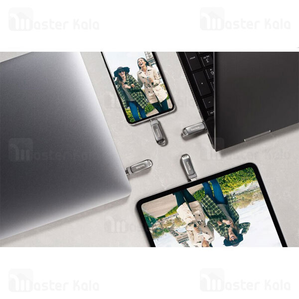 فلش مموری 64 گیگابایت Type C سن دیسک SanDisk Ultra Dual Drive Luxe SDDDC4