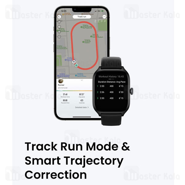 ساعت هوشمند شیائومی Xiaomi Amazfit GTS 4 گلوبال