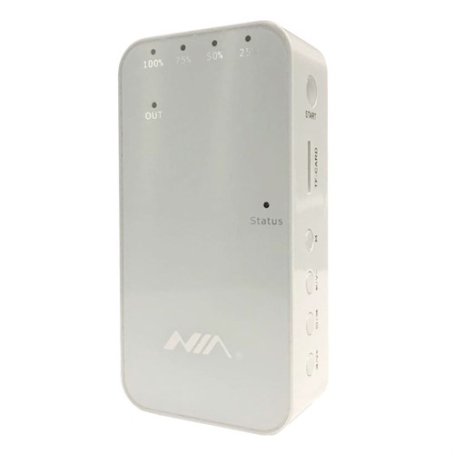 موزیک پلیر و پاوربانک 2800 میلی آمپر نیا NIA N368 Multi-Functional