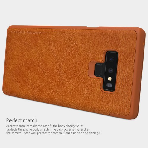 کیف چرمی نیلکین سامسونگ Samsung Galaxy Note 9 Nillkin Qin Leather Case