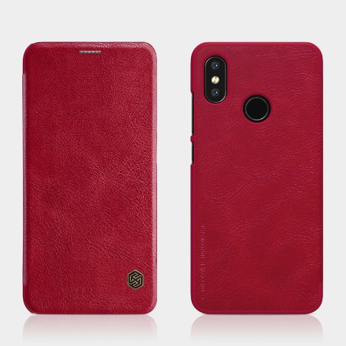 کیف چرمی نیلکین شیائومی Xiaomi Mi8 / Mi 8 Nillkin Qin Leather Case