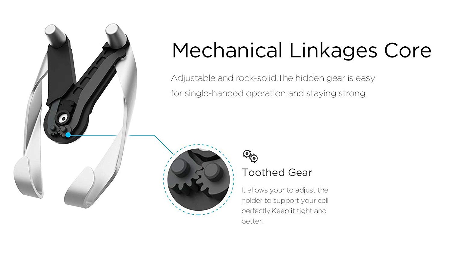 پایه نگهدارنده دریچه ای راک Rock Space Car Vent Mount Holder ABM0001