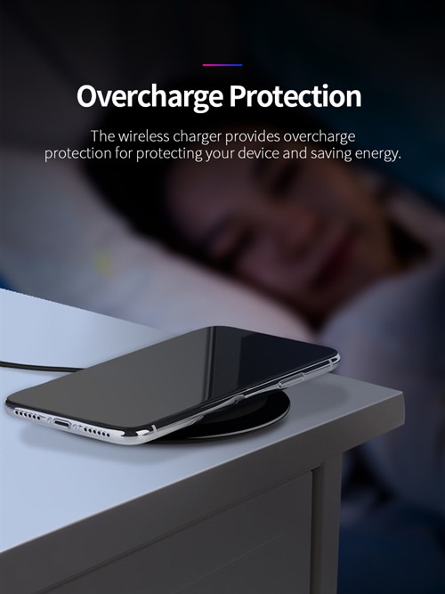 شارژر وایرلس راک اسپیس Rock Space W9 Quick Wireless Charger