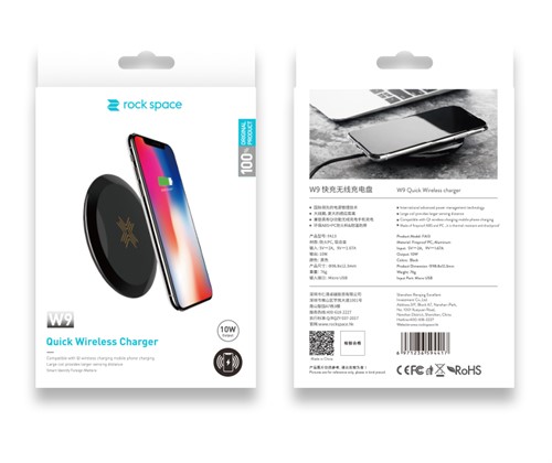 شارژر وایرلس راک اسپیس Rock Space W9 Quick Wireless Charger