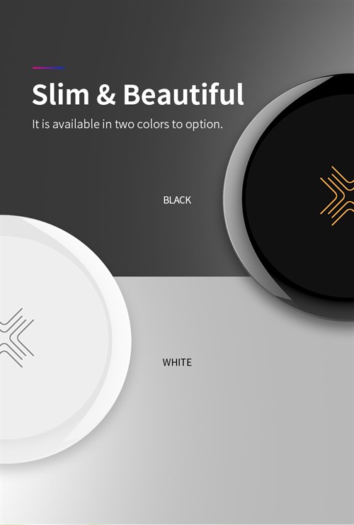 شارژر وایرلس راک اسپیس Rock Space W9 Quick Wireless Charger