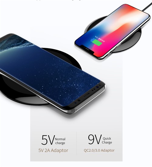 شارژر وایرلس راک اسپیس Rock Space W9 Quick Wireless Charger