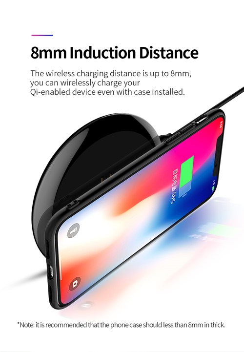 شارژر وایرلس راک اسپیس Rock Space W9 Quick Wireless Charger