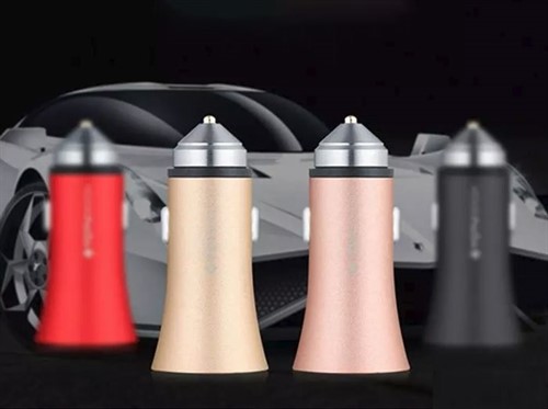 شارژر فندکی 2 پورت توتو TOTU CC06 2 USB quick charge car Charger