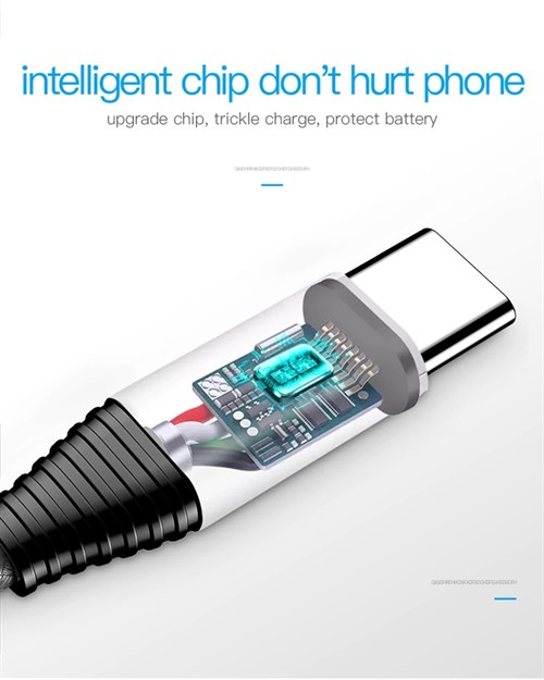 کابل شارژ کنفی Type C توتو TOTU LI22 Fruitful Data Charging Cable