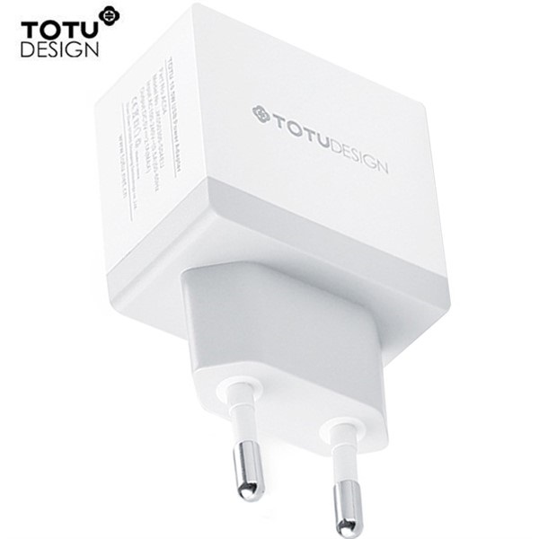 شارژر دیواری Qualcomm3.0 توتو TOTU Pioneer QC3.0 Single USB Port