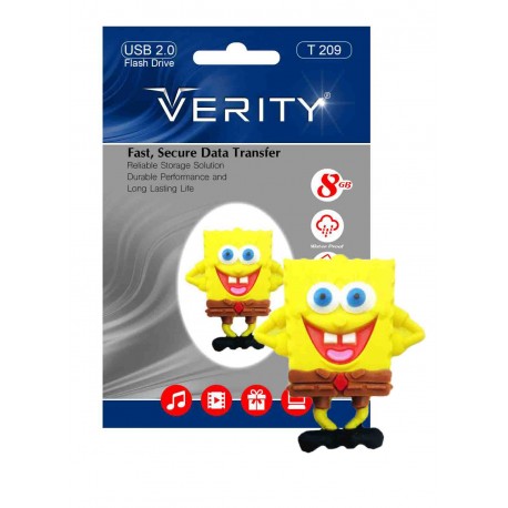 فلش مموری عروسکی 8 گیگابایت وریتی Verity T209