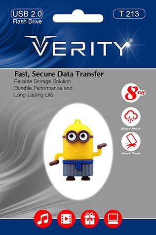 فلش مموری عروسکی 8 گیگابایت وریتی Verity T213