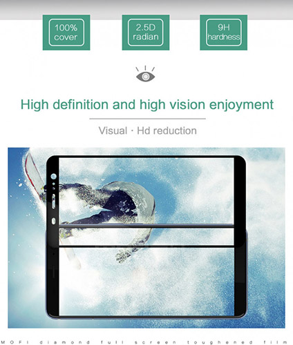 گلس تمام صفحه HTC U11 Plus Buff Full Glass Screen Protector