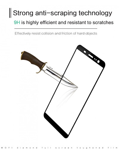 گلس تمام صفحه HTC U11 Plus Buff Full Glass Screen Protector