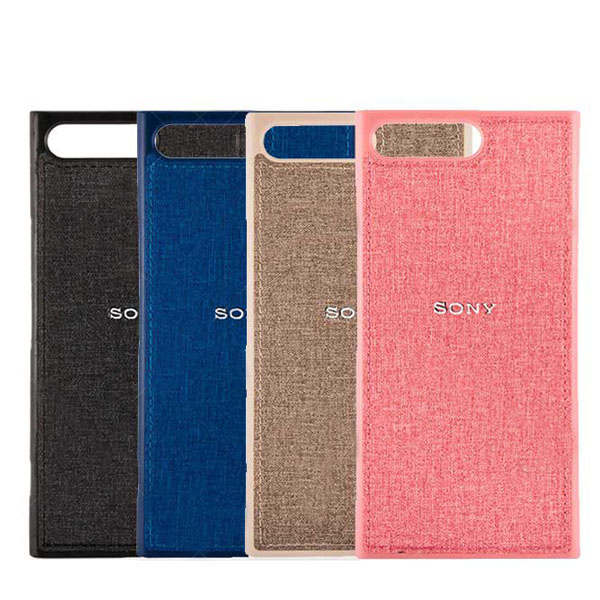قاب طرح پارچه ای مناسب Sony Xperia XZ Premium