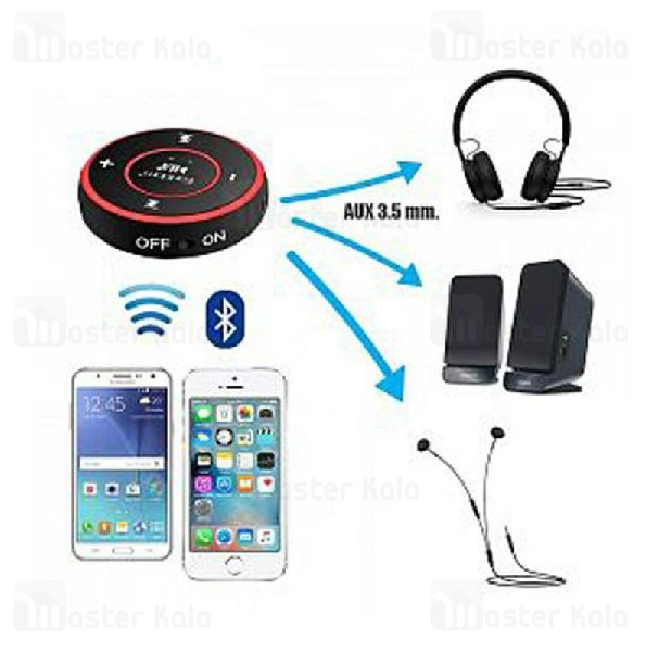 گیرنده صوتی بلوتوثی ارلدام Earlodm ET-M23 Bluetooth Audio Receiver