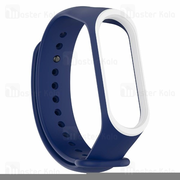 بند سیلیکونی دستبند سلامتی شیائومی Mi Band 3 / Mi Band 4 Sport Silicone Band دور رنگی