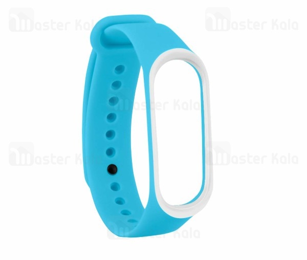 بند سیلیکونی دستبند سلامتی شیائومی Mi Band 3 / Mi Band 4 Sport Silicone Band دور رنگی