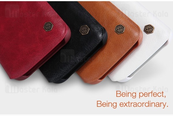 کیف چرمی Samsung Galaxy S6 Edge Nillkin Qin Leather Case